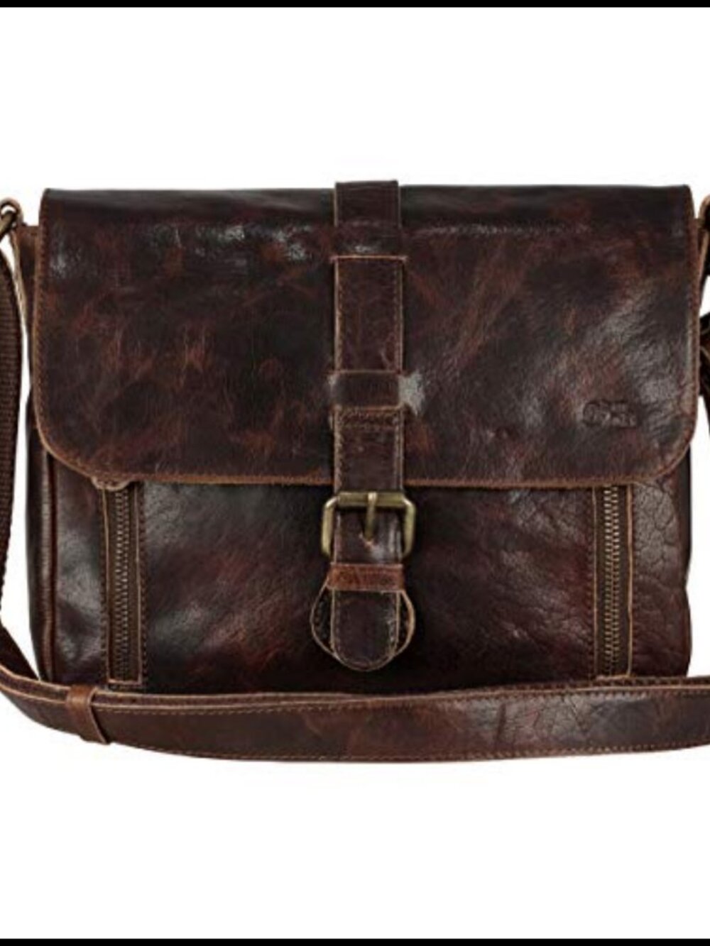 Genuine Leather Crossbody Purse Handbag Messenger Bag